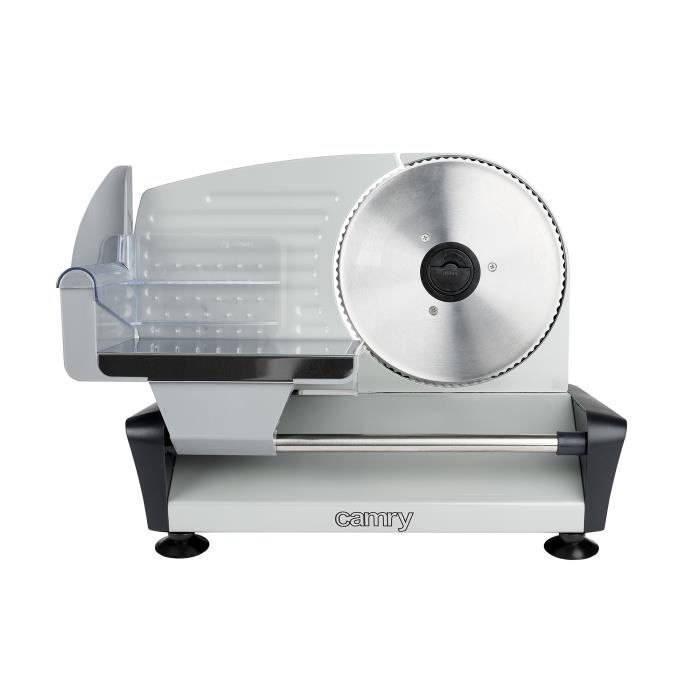 Trancheuse à jambon - Camry - CR4702 - Argenté - 2 W - Petit électroménager