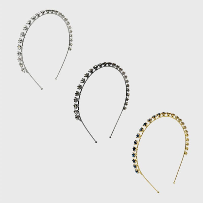 Jean Paul Clarisse Crown Crystal Hairband JP-25-065HB