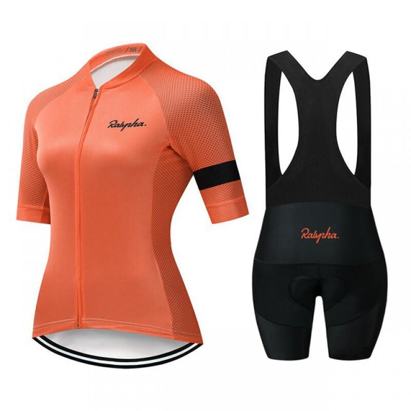 Womens Cycling Jersey Shorts Set Breathable Quick-Dry Team Edition Road Bike Apparel