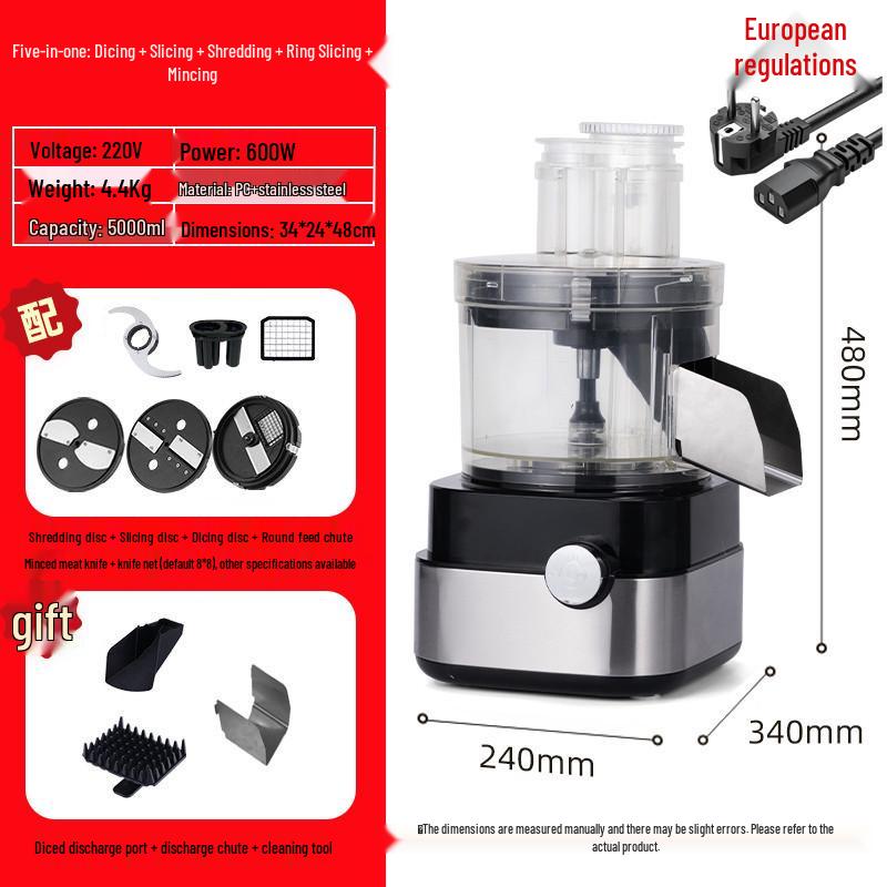 Electric Multifunctional Vegetable Slicer: Automatic Cutter