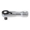 [Tone] Stubby Ratchet Handle (Hold Type) RH2HSS2, 6.35mm (1/4") Silver