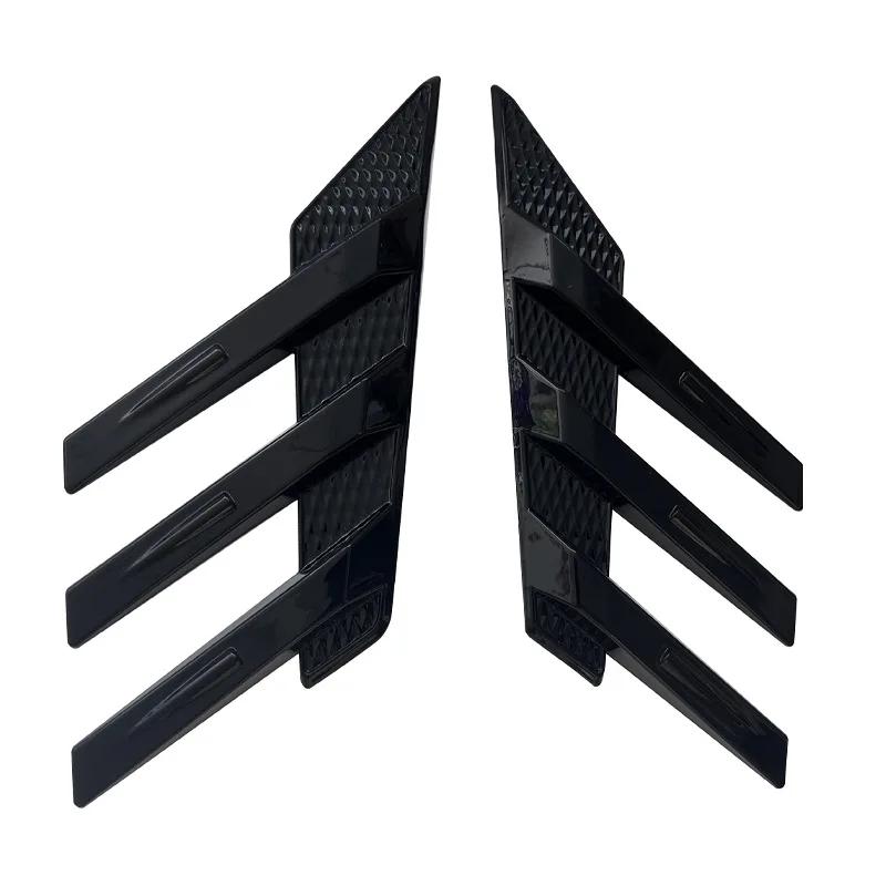 

Rear Windshield Side Spoiler Side Vents Decoration General Window Louvers Universal Exterior Decorative Rear Wing Accessories