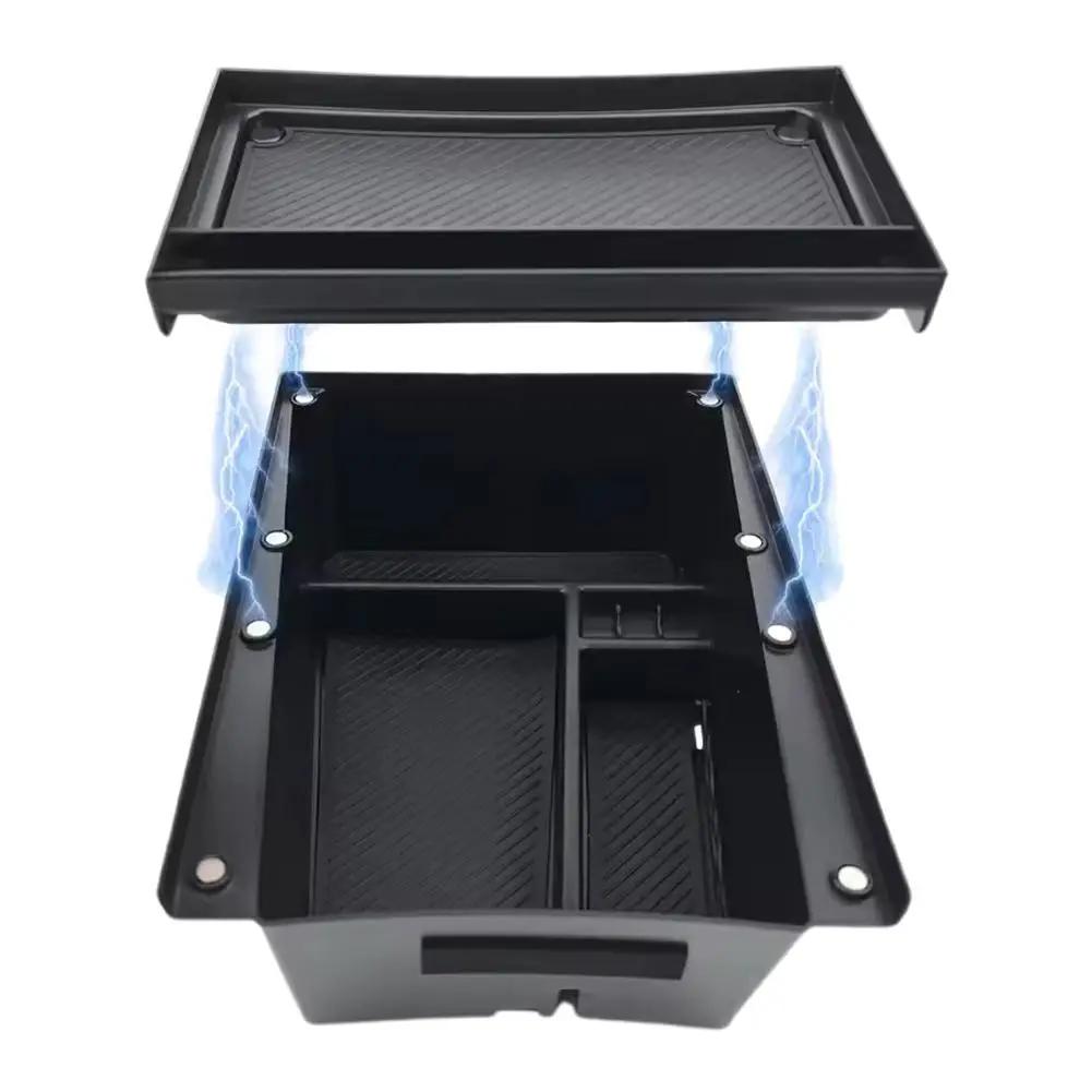 Für Kia Ev3 Auto Mittelkonsole Armlehne Unter Stauraum Auto Organizer Aufbewahrungszubehör Tablett Aufräumen Innenraum Q3N9