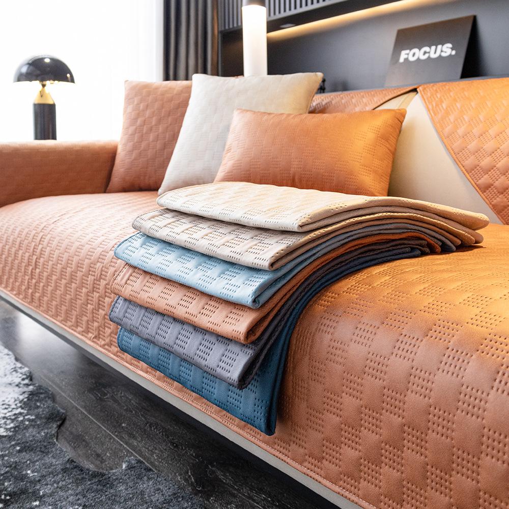 Technologie Stoff Wasserdichter Sofabezug Rutschfest Vier Jahreszeiten Universal Sofa Handtuch Nordisch Wohnzimmer Sofa Kissen Dekor