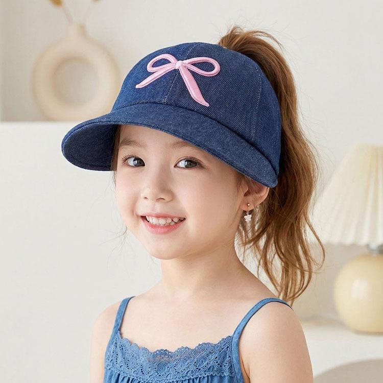 Children's Summer Sun Protection Open-Top Hat, Unisex Breathable Visor Cap