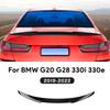 M4 Style Rear Wing Trunk Lip Spoiler for BMW 3 Series G20 G28 2019-2022 330i 330e