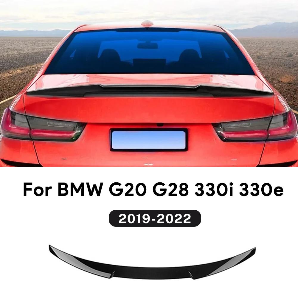M4 Style Rear Wing Trunk Lip Spoiler for BMW 3 Series G20 G28 2019-2022 330i 330e