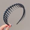 New Simple Black Head Hoop Bands Tooth Headband For Women Retro Hairbands Hair Hoop Headwear Ladies Korean Hair Accessories