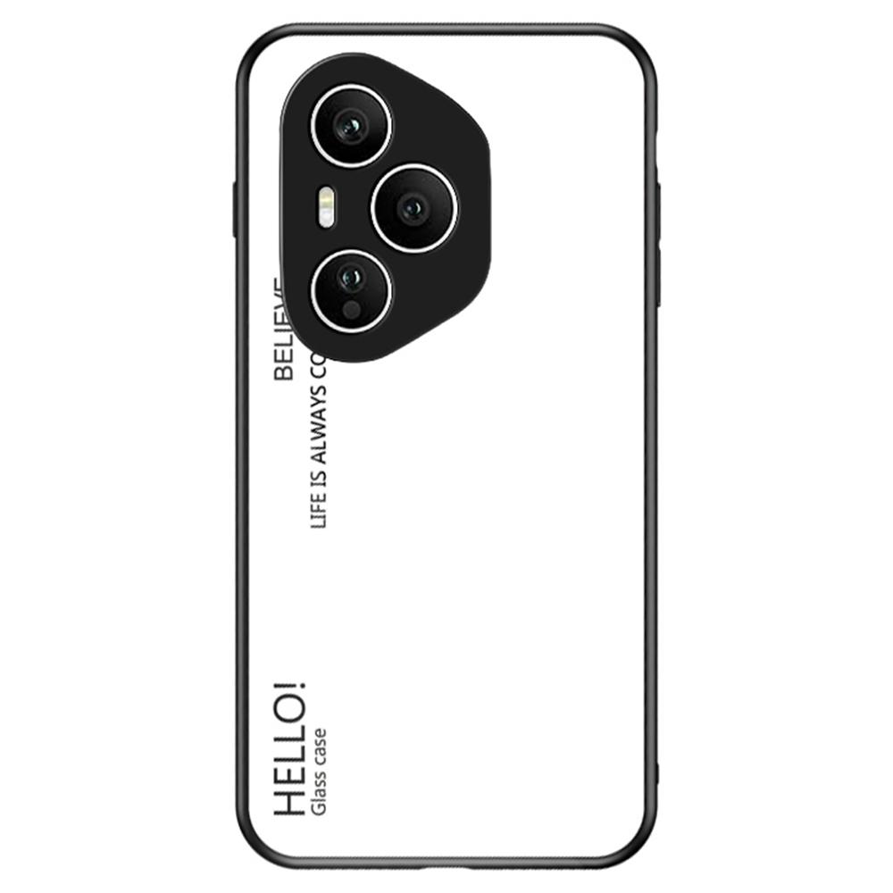 Pour Honor 400 Pro 5G (Global) Coque Anti-Rayures Verre Trempé+PC+TPU Housse de Téléphone