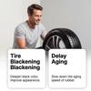 Tire Care Cream - Car Tire Rubber Renewal Shine Black Cleaning Conditioner