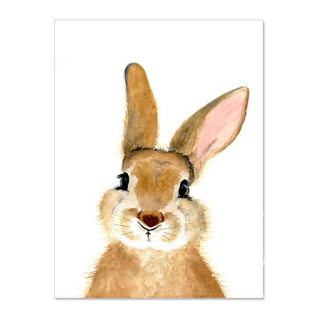 Zwierząt arkusze dekoracyjne obraz ścienny plakat artystyczny płótna dziecięce obrazy pokojowe do przedszkola dekoracyjne wydruki plakaty ścienne bez ramki