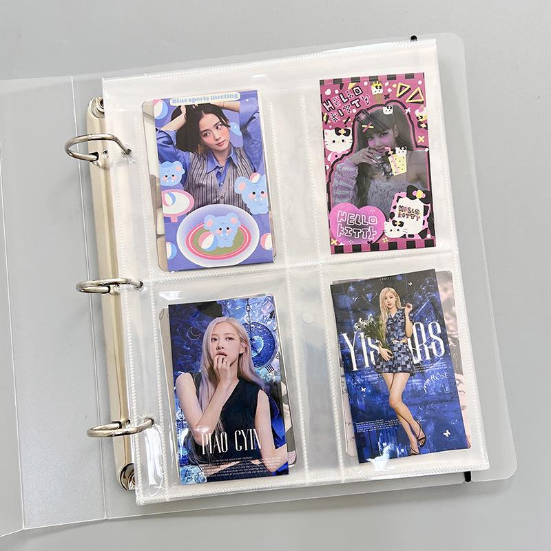 3-inch Loose-leaf Transparent Photo Album for Airplane, Movie & Train Tickets
