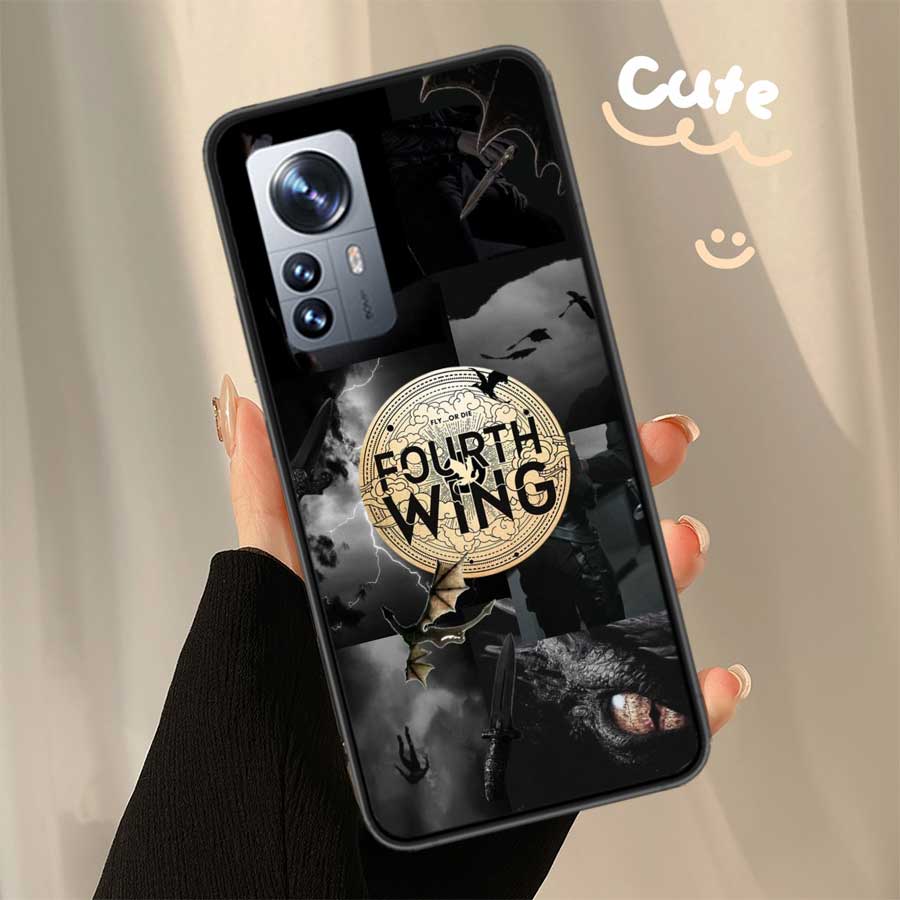 F-Fourth W-Wing Dragon Phone Case For Xiaomi Poco F7 Mi 14 Ultra 15 13 12 Pro 11T 10T 12T Pro 12X 11i 11 10 Lite 5G 9 8 Cover Ca