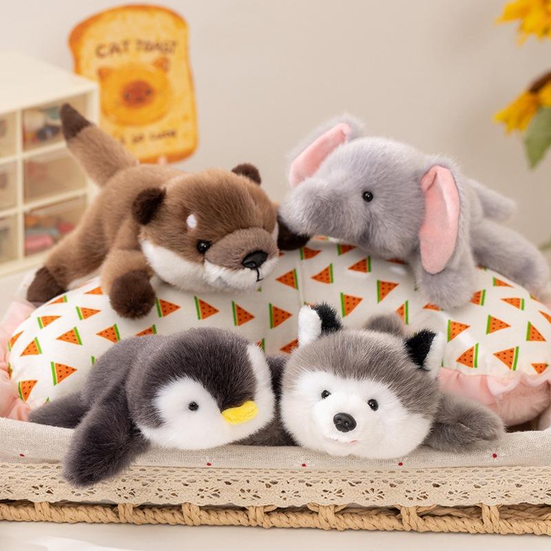 Roter Panda Kühlschrankmagnet Plüschtier Aufkleber Puppe Handflächengroßes Kuscheltier Schreibtischdeko Mädchen Geburtstagsgeschenk