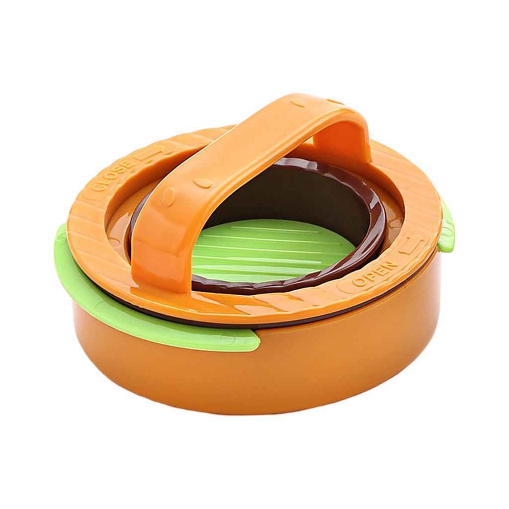 Round Hamburger Press Patty Maker Set Kitchen Meat Press Cooking Tool