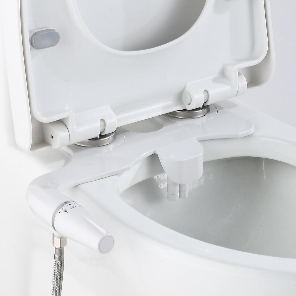 Dual Nozzle Non-Electric Smart Bidet Toilet Seat for Cross-Border Use