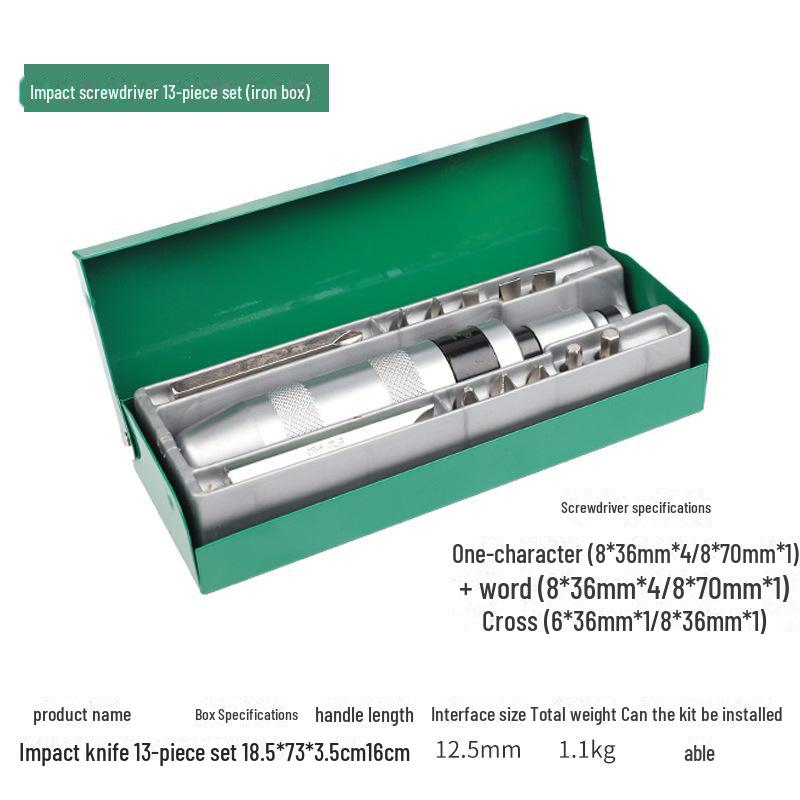 Șurubelniță cu percuție cu cap de șurub multifuncțional super dur