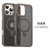 Magnetic Phone Case With Built-in Kickstand IPhone 17 Pro Max 16 15 Series TPU PC Matte Skin-Friendly Grip
