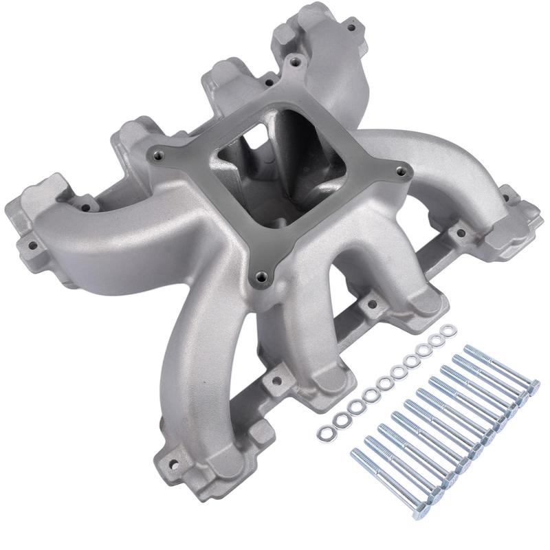 AP02 28097 Cathedral Port Single Plane Intake Manifold for GM III LS1/LS2/4.8/5.3/6.0 RPM 3,500-8,000