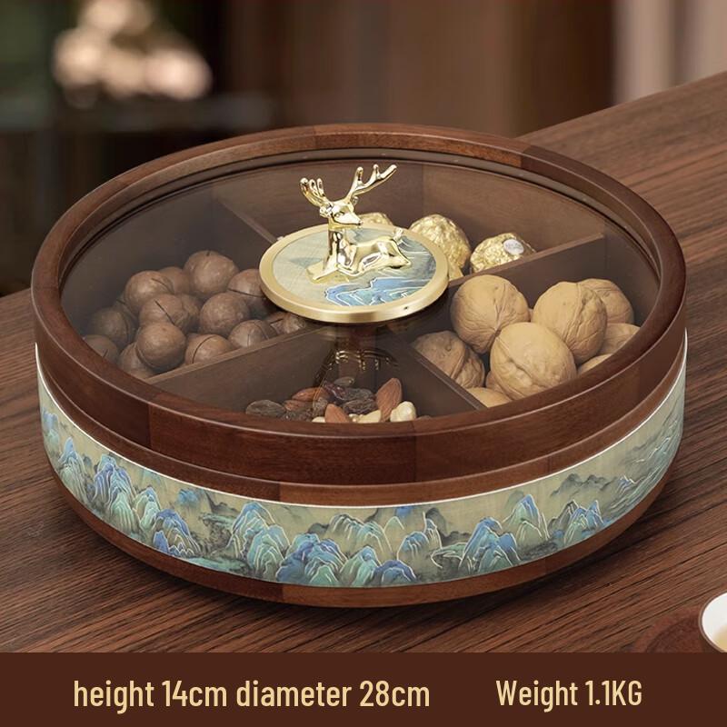 NAIJIANG New Chinese Style Melamine Fruit & Snack Platter