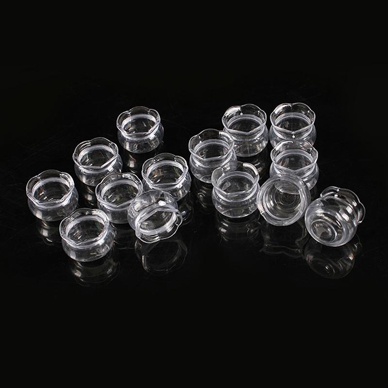5Pcs 1/12 Dollhouse Simulation Plastic Transparent Fish Tank Model Dollhouse Mini Furinture Decoration Dolls House Accessories