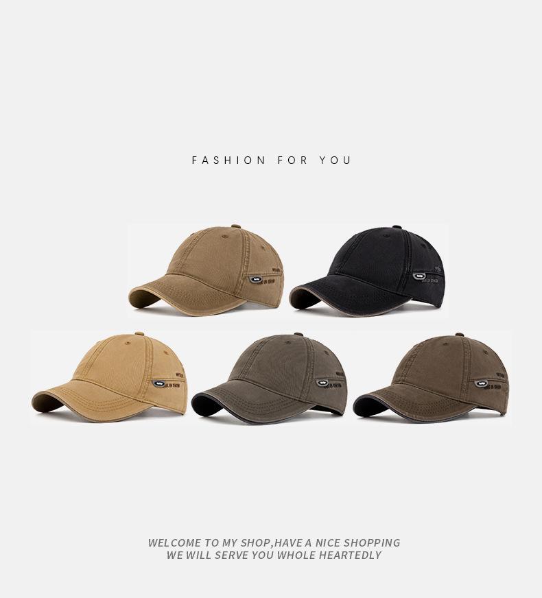 Solid Color Baseball Cap For Men Women, Fashion Streetwear Casual Hat, Adjustable Sports Caps For Outdoor