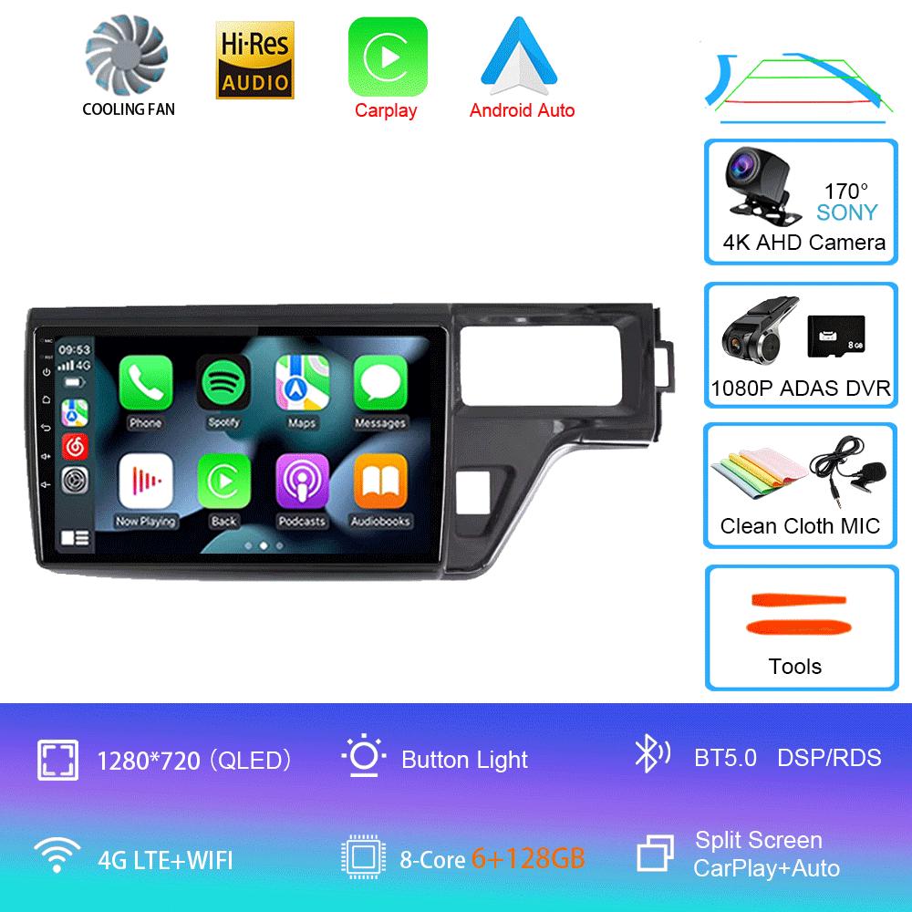 Android 14 Car Radio For Honda Stepwgn 5 2015 - 2021 Right Drive Player Multimedia Navigation Stereo GPS No 2din 2 Din Dvd