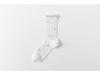 Spring & Summer Breathable Mesh Mid-Calf Socks with Bow Lace Bubble Cuff