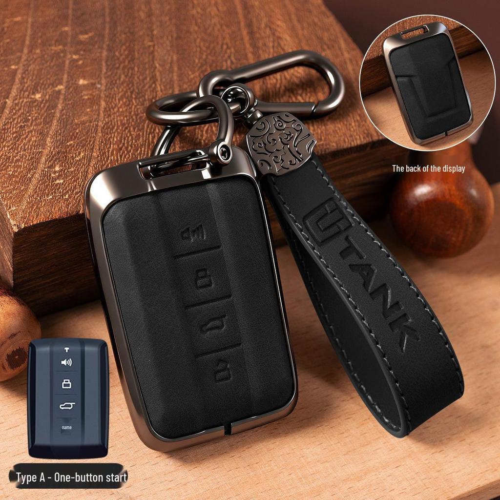 Compatible with the Cyber Tank 300 and Wey Tank 500, This Car Key Shell and Protective Cover.