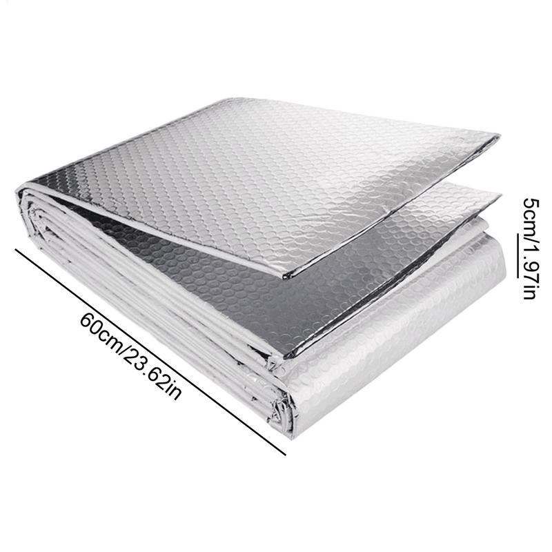 Odrazka tepla radiátoru Zadní fólie Odrazivá teplo 5M Fólie pro úsporu tepelné energie Podložka Nástěnná tepelná izolace Hliníková fólie