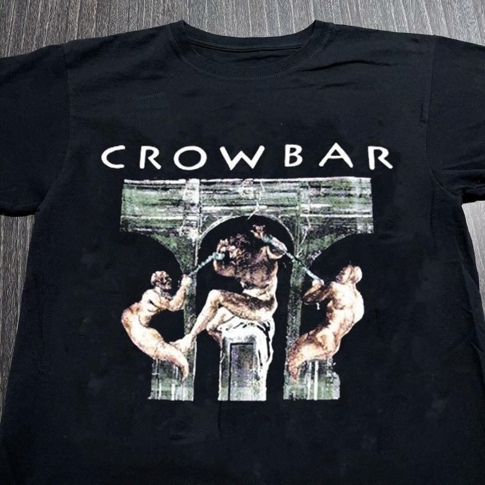 Rare Crowbar Band Cotton Gift For Fan Black S-4XL Unisex T-shirt Unisex T-Shirt XXXL