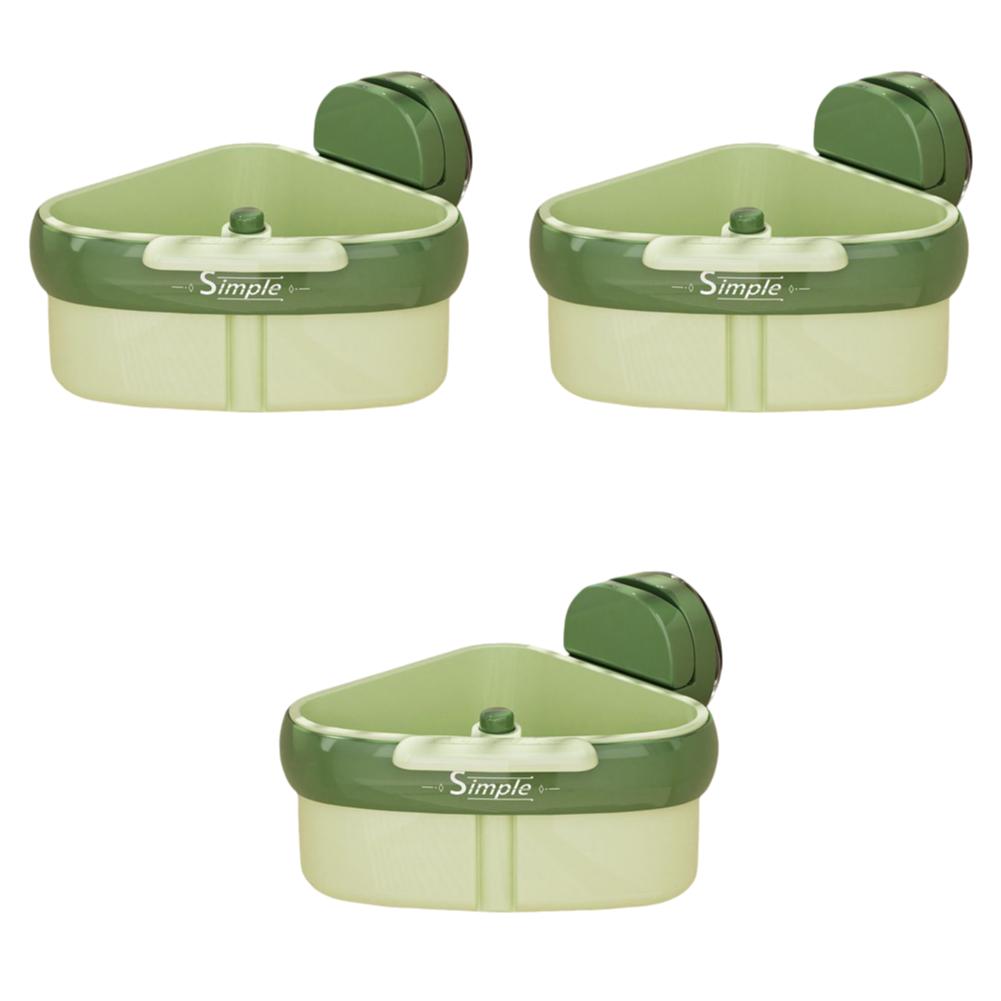 1/2/3PCS Corner Sink Strainer Suction Cup Sink Corner Rack with Drain Hole For Kitchen Food Waste Catcher Storage Rack