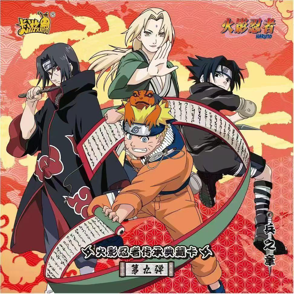 KAYOU Genuine Naruto Card Tier 2 Wave 9 Chapter of War Heritage Collection Cards Rare CR Card Anime Trading Card Toy Gifts