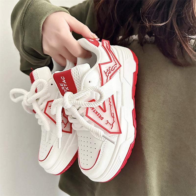 2025 Fashion Original Men Sneakers Couples Platform Skateboard Shoes Size 36-44 High-Quality Women's Sports Shoes Clunky Sneaker