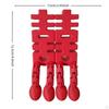 Traditional Chinese Wedding Decoration Xi Words for Bedding Party Living Room Style A