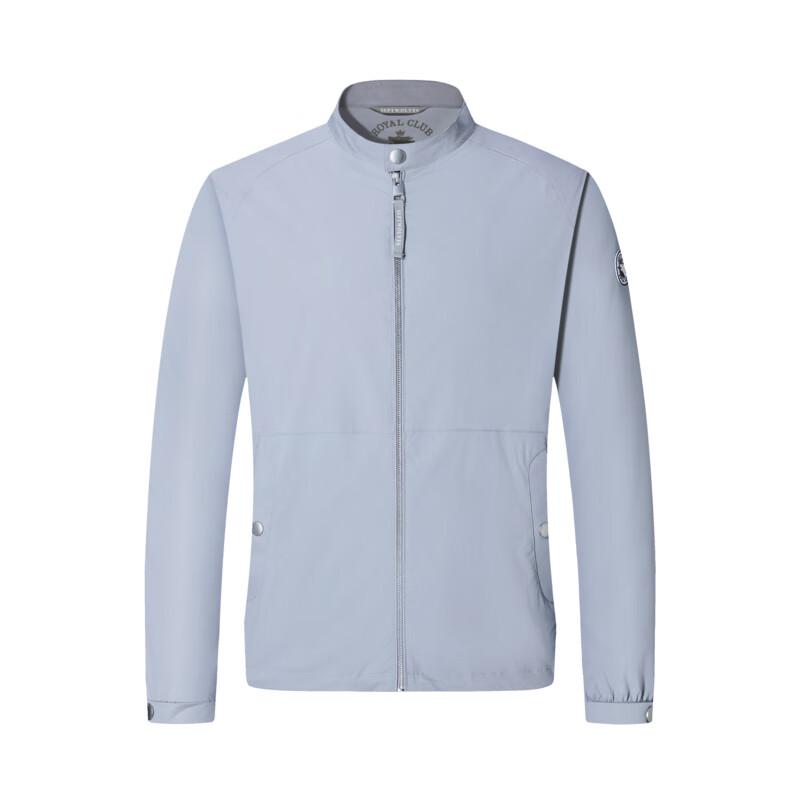 SEPTWOLVES Men's Tencel Blend Stand Collar Casual Jacket