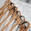 Creative Cartoon Animal Stirring Spoon, Lemon Leaf, Internet-famous Wooden Spoon, Nordic-style Ins Souvenir, Japanese and Korean Coffee Spoon