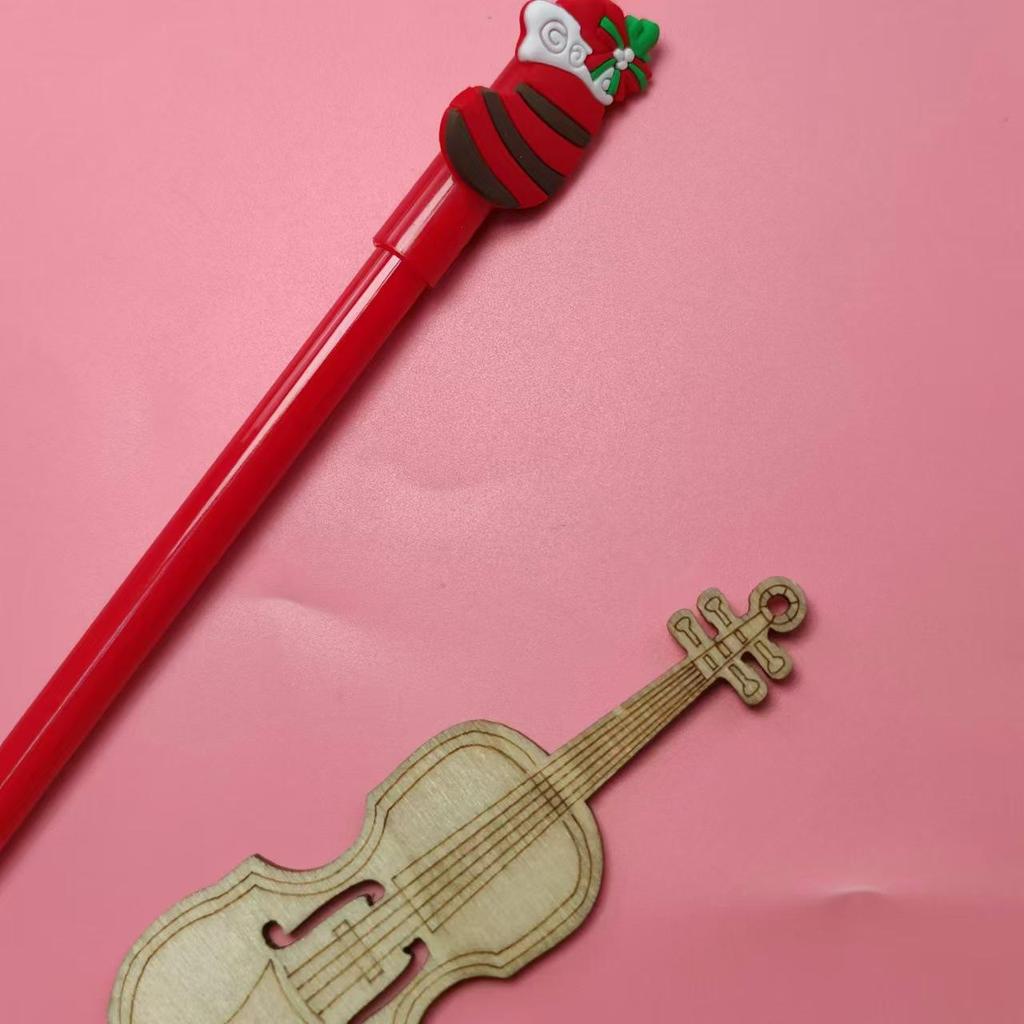 Colorful Christmas Ballpoint Pen - Creative, Multifunctional Stationery for Students & Office Use