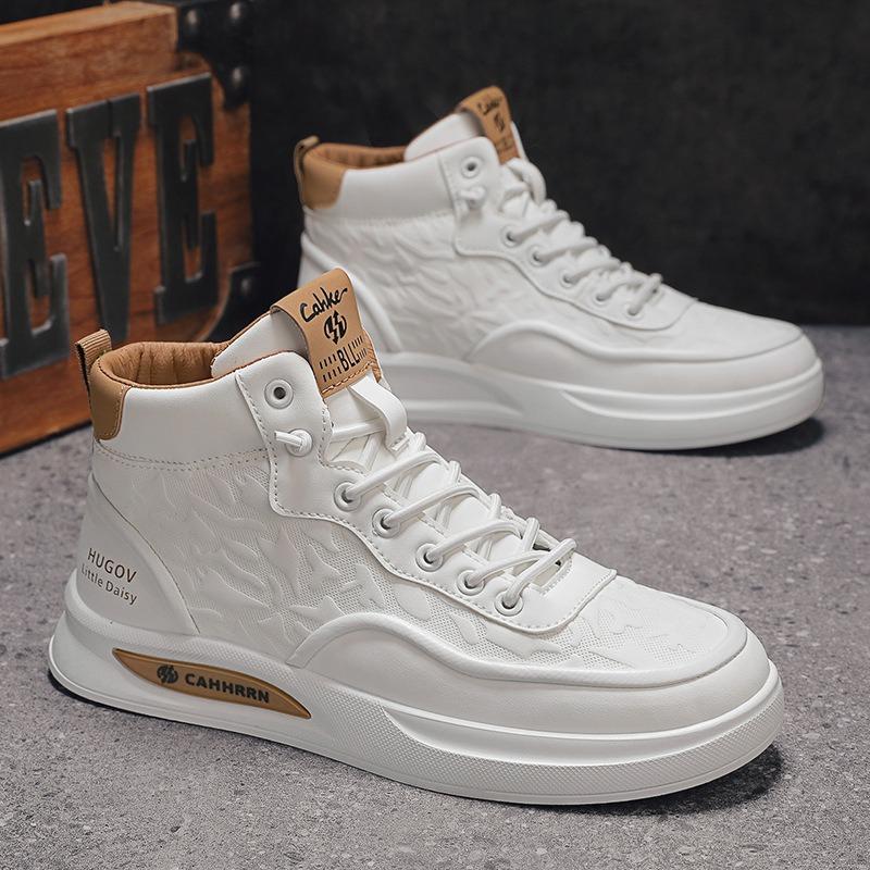 Autumn new little white shoes men's casual platform trend versatile comfortable sports trendy shoes men's board shoes
