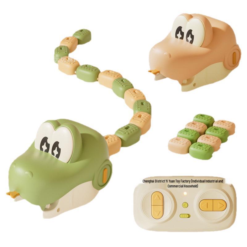 Remote Control Magnetic Snake Battle Game: Interactive Two-Player Bead Puzzle
