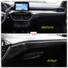 Central Control Dashboard Panel Strip Decoration Cover Trim For Ford Focus MK4  -  Stainless Steel Interior Accessories