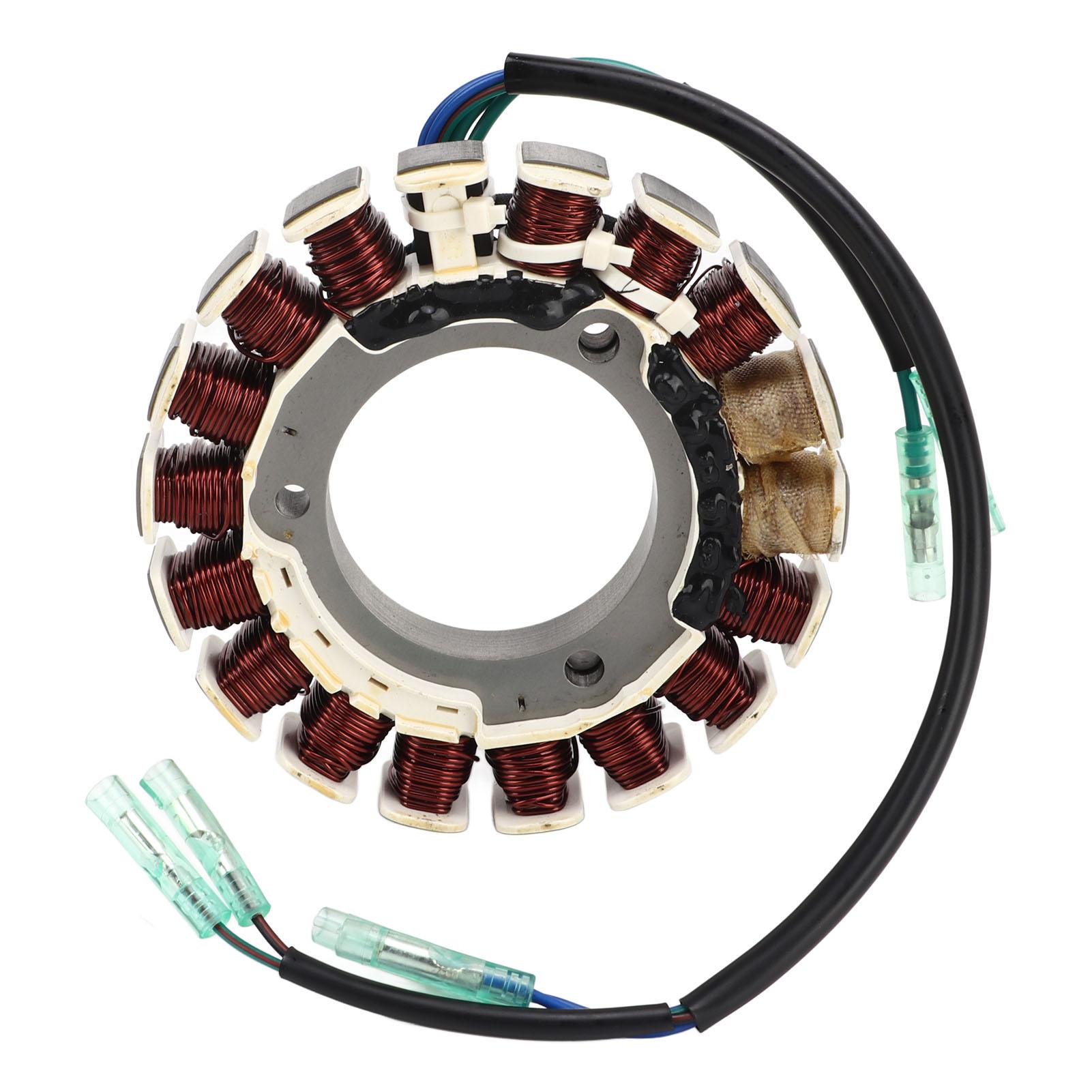 

Outboard Stator Assembly Copper Aluminum Alloy Magneto Stator Ignition Coil for 4 Stroke 20hp