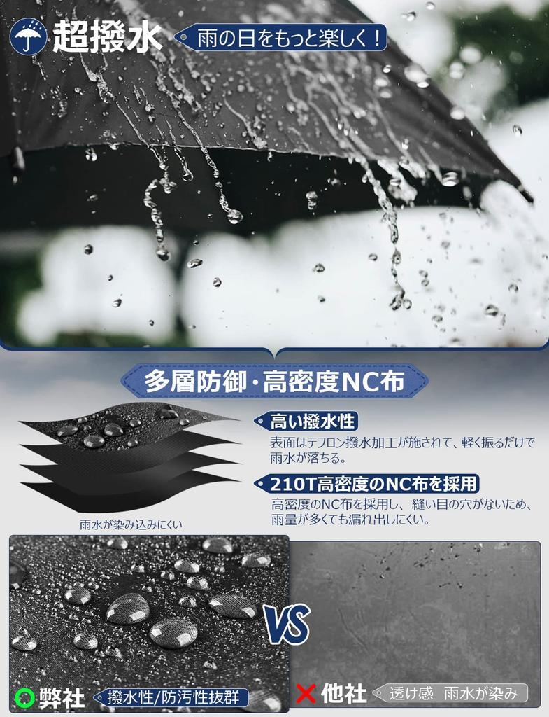 Reverse Folding Folding Automatic Opening and Reverse Folding Folding Super Water Extra Large Long Strong Wind Resistant for Both Sunny and Rainy