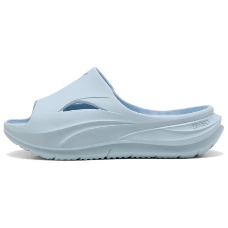 PUMA Softride ZeroG Comfort Slide Sandals Unisex Light Blue 400343-18 35.5