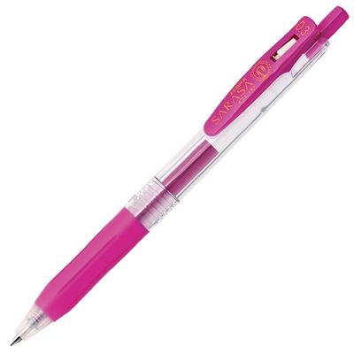 Zebra Sarasa Clip Gel Ballpoint 10 Pen, 0.3 Magenta, Pens, B-JJH15-MZ