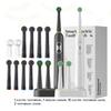 Rotating Electric Toothbrush Induction Charging, Waterproof, High-performance Motor,3 Modes 70 Day Battery Life, 10 Brush Heads