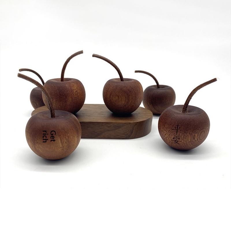 Holz ätherisches Öl Diffusor Set für Zuhause Aromatherapie Natürlicher Duft Luftbefeuchter Lufterfrischer Schlafzimmer Dekoration