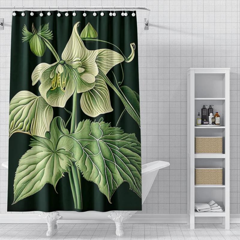 Home Shower Curtains for Bathroom Waterproof Fabric Modern Nordic Style Bathroom Curtains Shower Curtain 180x200 240x180 Aaaa