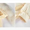 Niaojia women's clothing label cutting autumn and winter new joint fur collar down jacket women's 90 white duck down pie overcome C4589/G-7