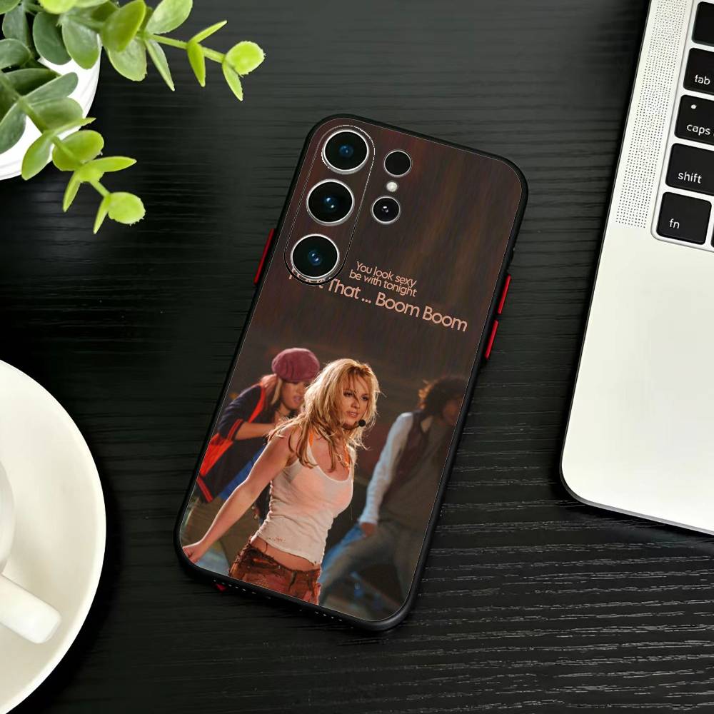 Singer B-Britney Spears   Phone Case For Samsung S26,S25,S24,S23,S22,S21,S20,S30,Ultra,Plus,Fe,Note,5G Black Cover